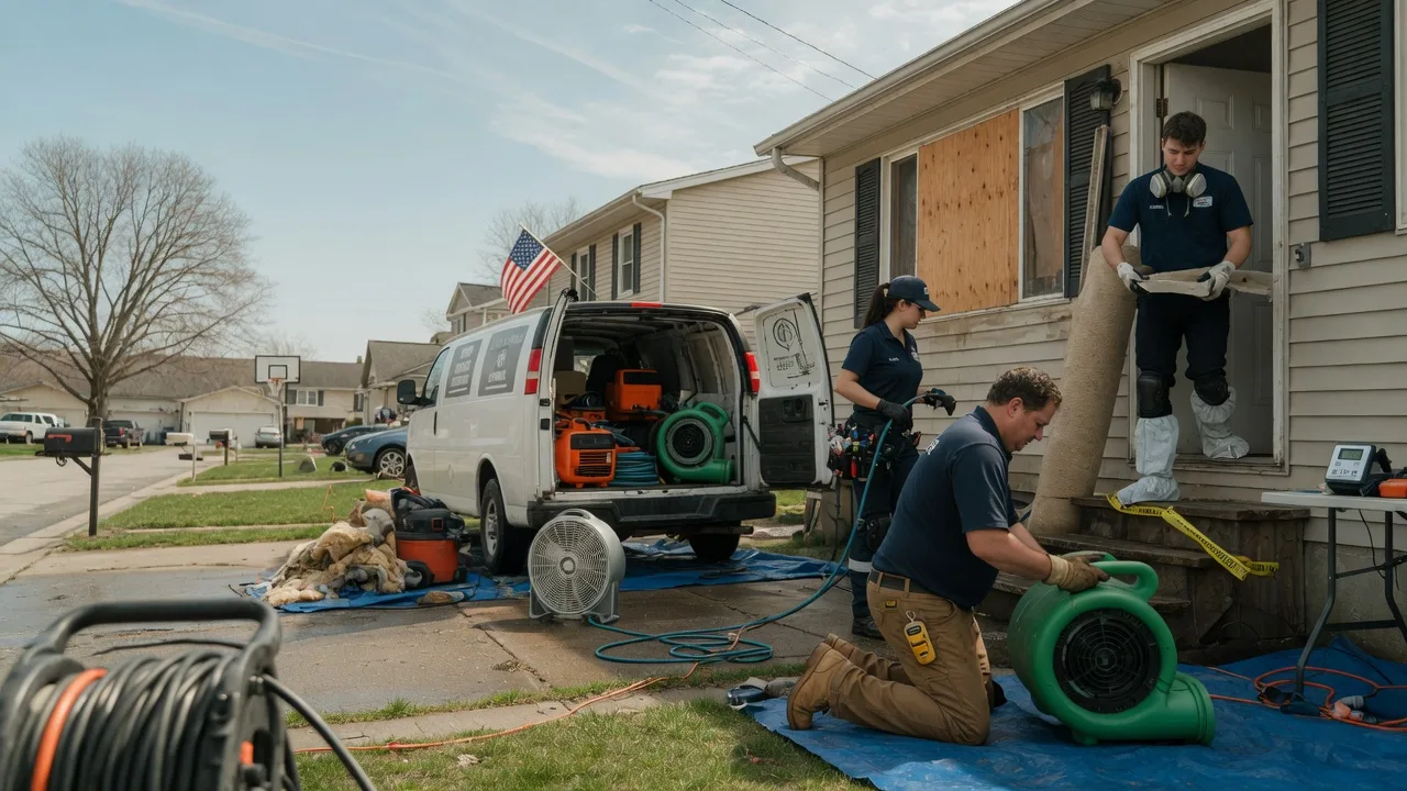 Water Damage Restoration in Zap, ND near me